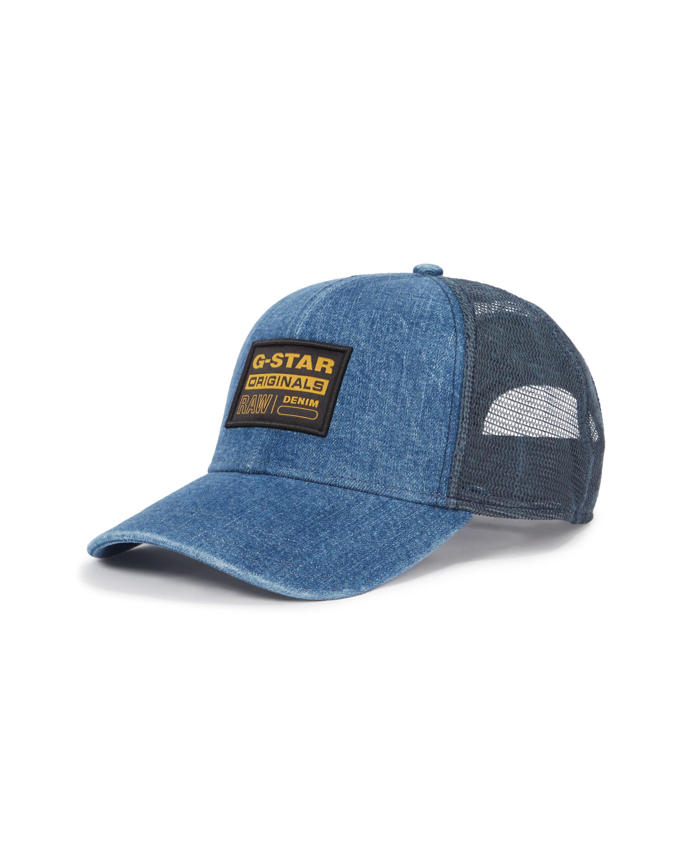 G-STAR Cap 'Baseball Trucker' in Blue: front