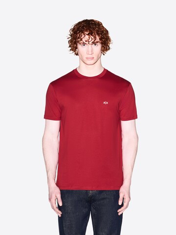 Maglietta 'XM001568U0009' di ARMANI EXCHANGE in rosso