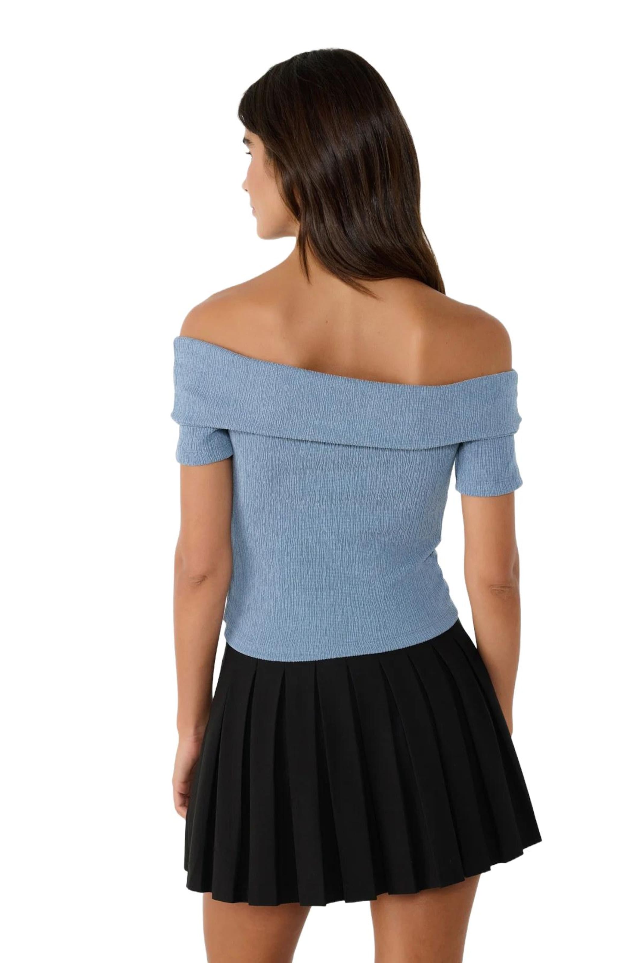 No Matter What Shirt in Blue