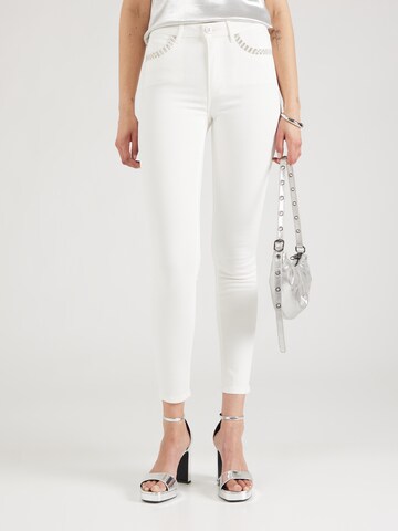 Skinny Jean GUESS en blanc : devant