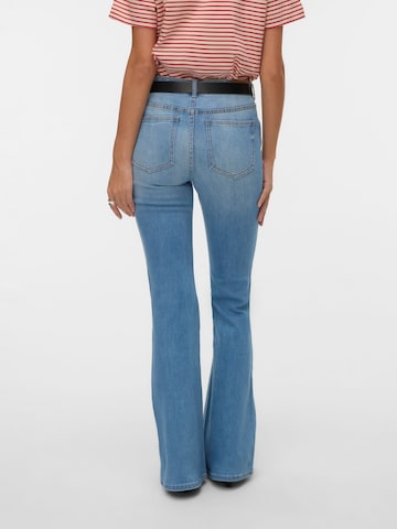 VERO MODA Flared Jeans 'VMElla' in Blau