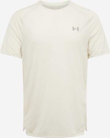 UNDER ARMOUR Performance shirt in Beige: front