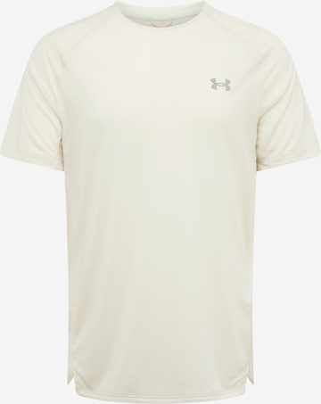 UNDER ARMOUR - Camisa funcionais em bege: frente