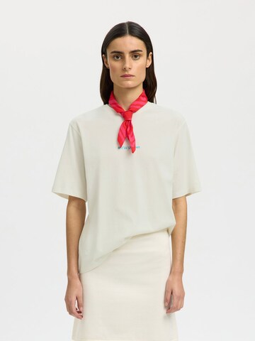 SELECTED - Camiseta en blanco: frente