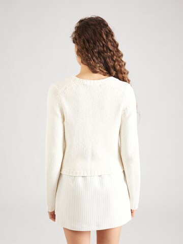 Abercrombie & Fitch Knit Cardigan in Beige