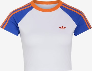 ADIDAS ORIGINALS - Camisa 'Sst' em branco: frente