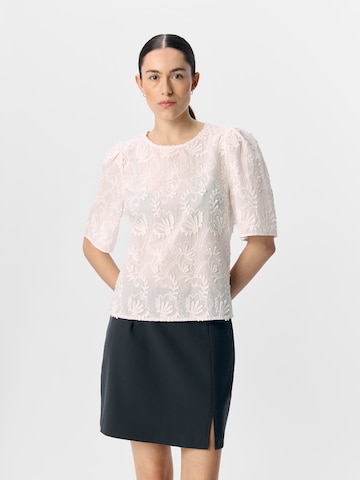 OBJECT Blouse 'MYA' in Wit: voorkant