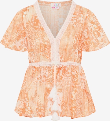 IZIA Blouse in Orange: front