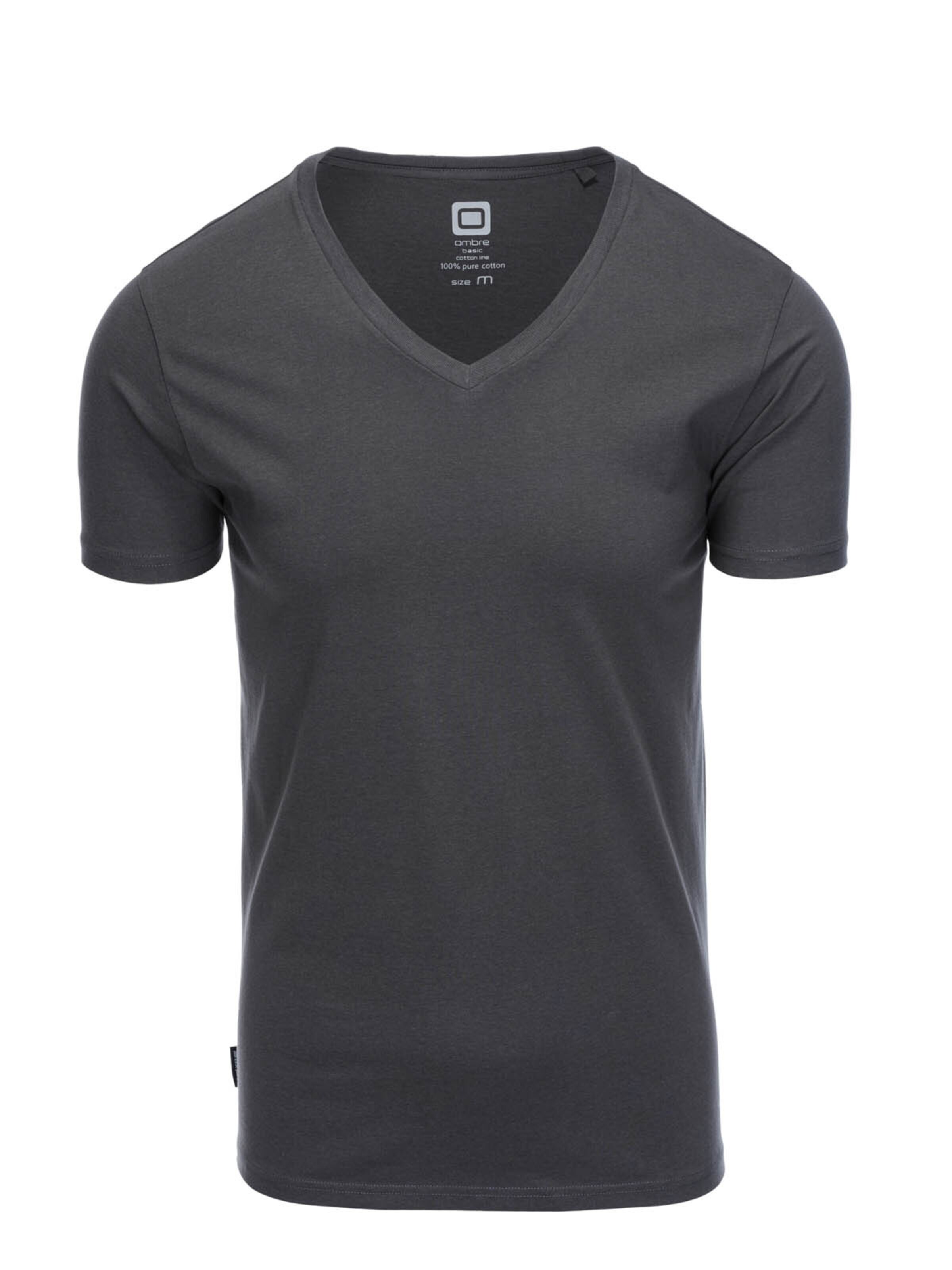 Ombre Shirt in Grijs: voorkant