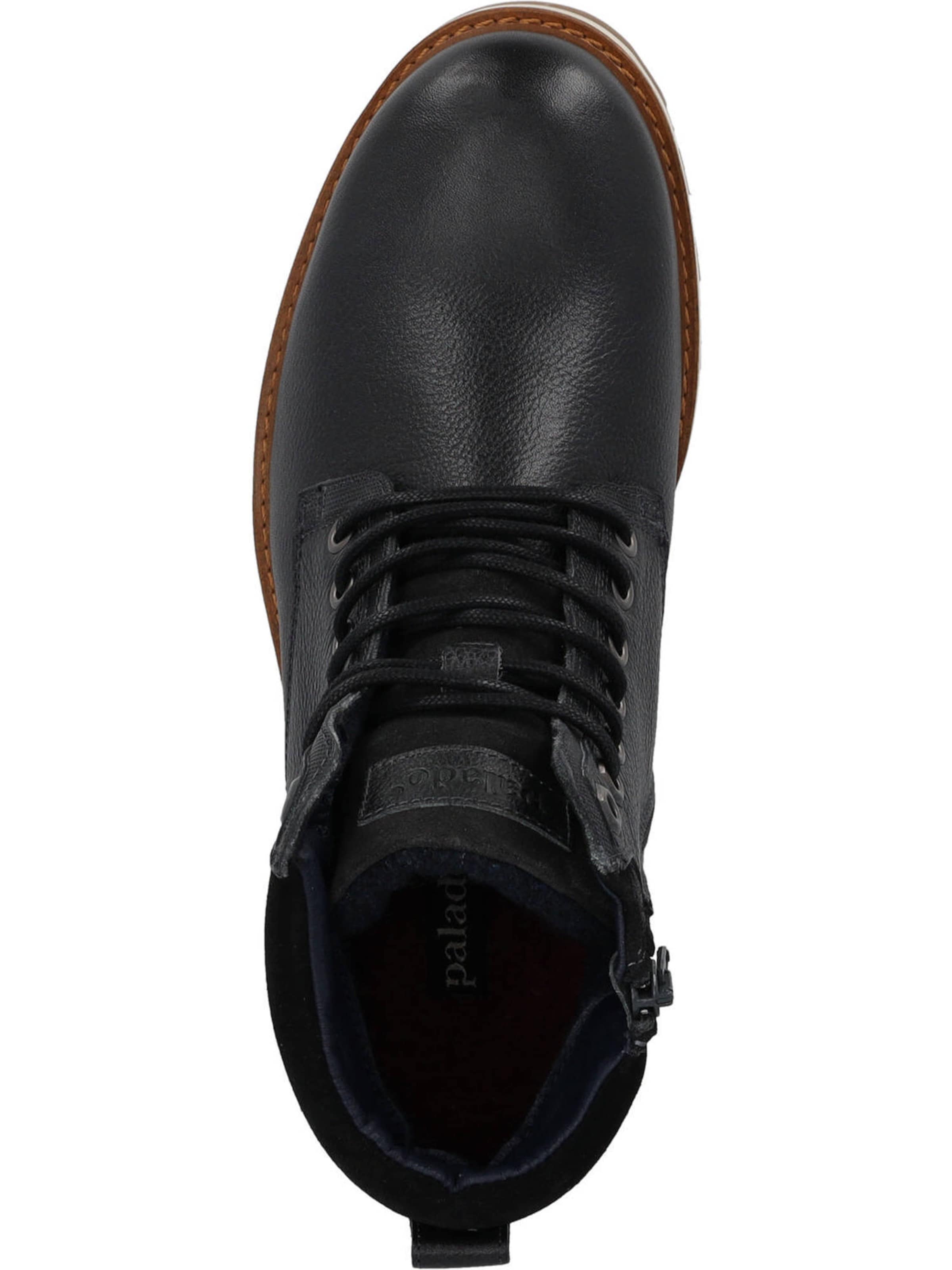 Bottines à lacets 'Traqen' Palado en noir