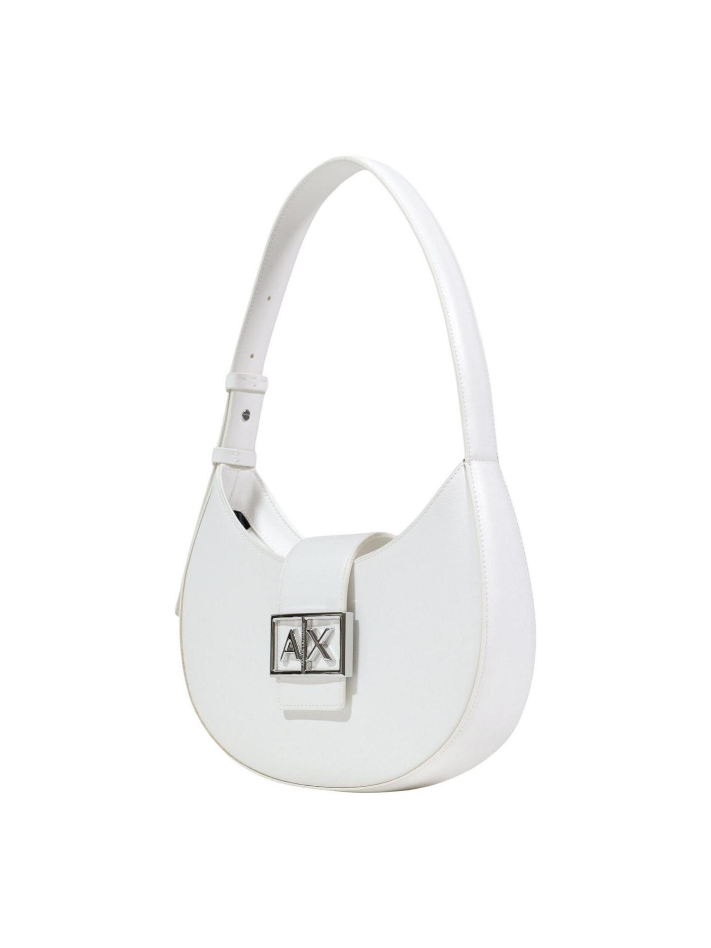 ARMANI EXCHANGE Skuldertaske i hvid
