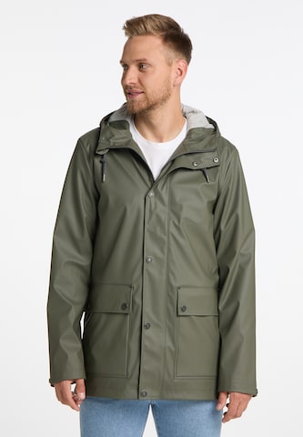 MO Weatherproof jacket in Green: front