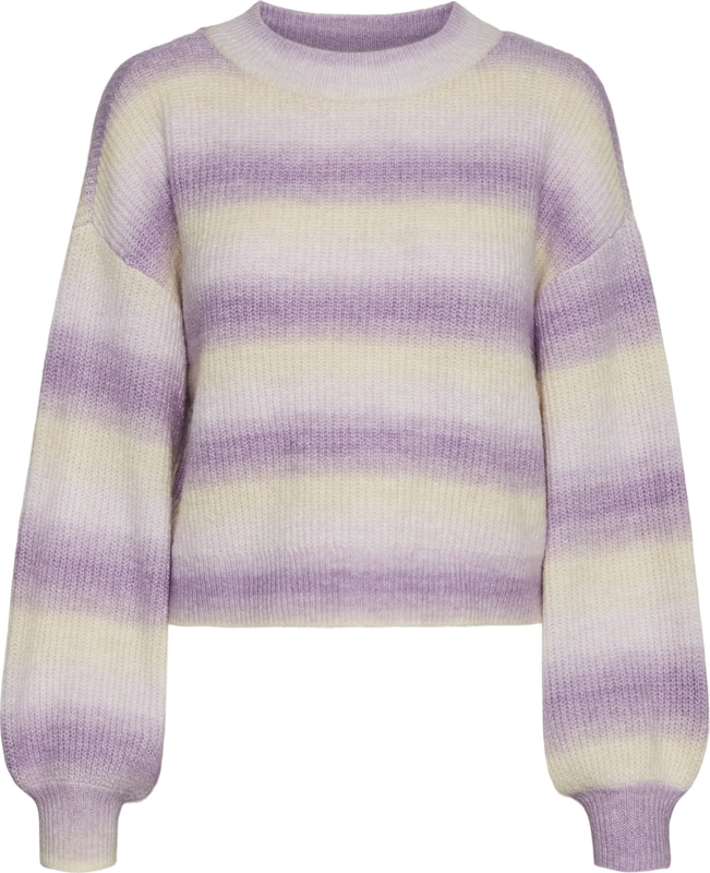 VERO MODA Pullover 'ELEKTRA' in Helllila Dunkellila VERO MODA Pullover 'ELEKTRA' in Helllila Dunkellila