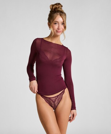 Hunkemöller Shirt in Purple