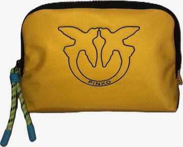Beauty case '104871 A29U' di PINKO in giallo: frontale