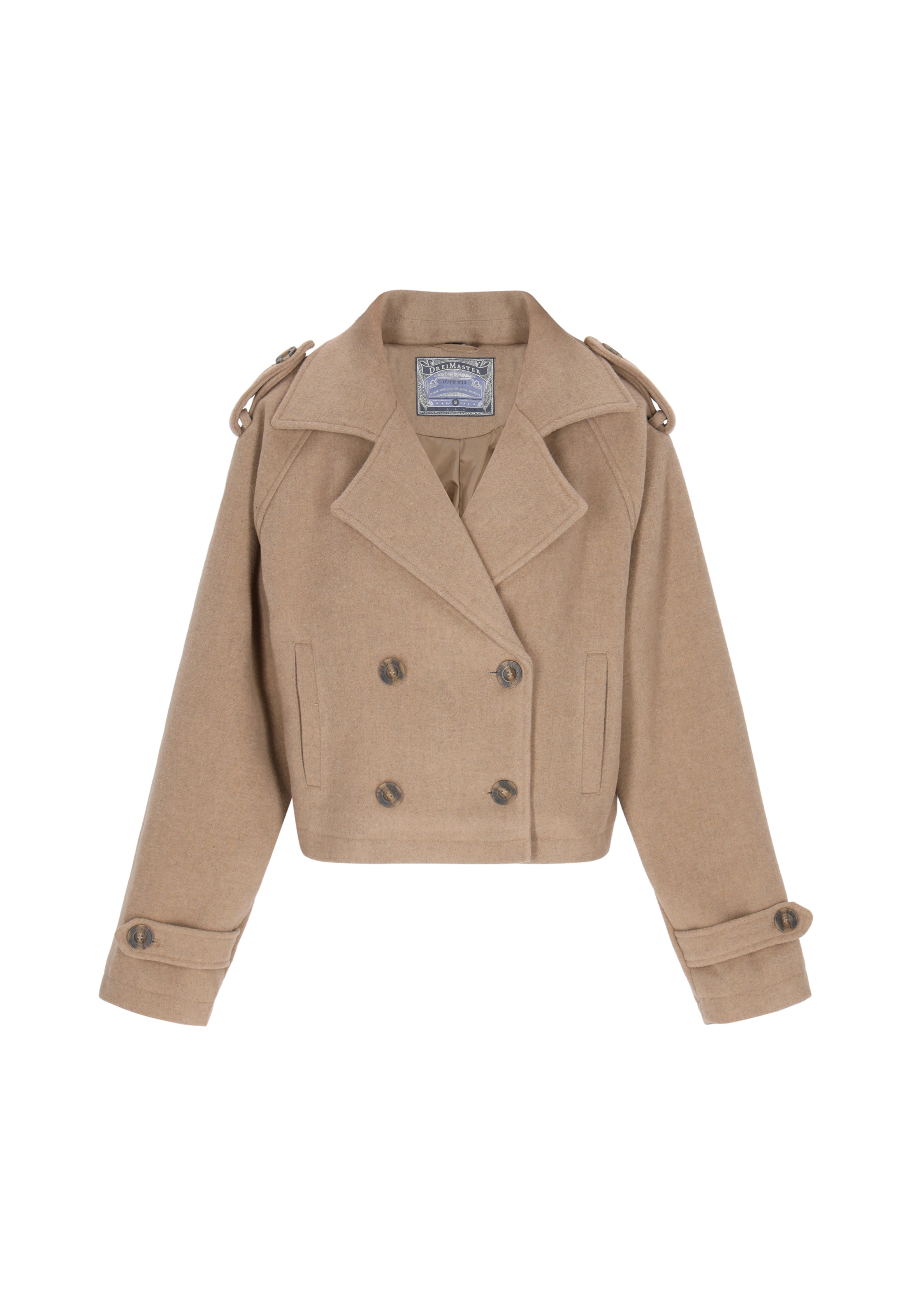 DreiMaster Vintage Átmeneti dzseki - barna: elől