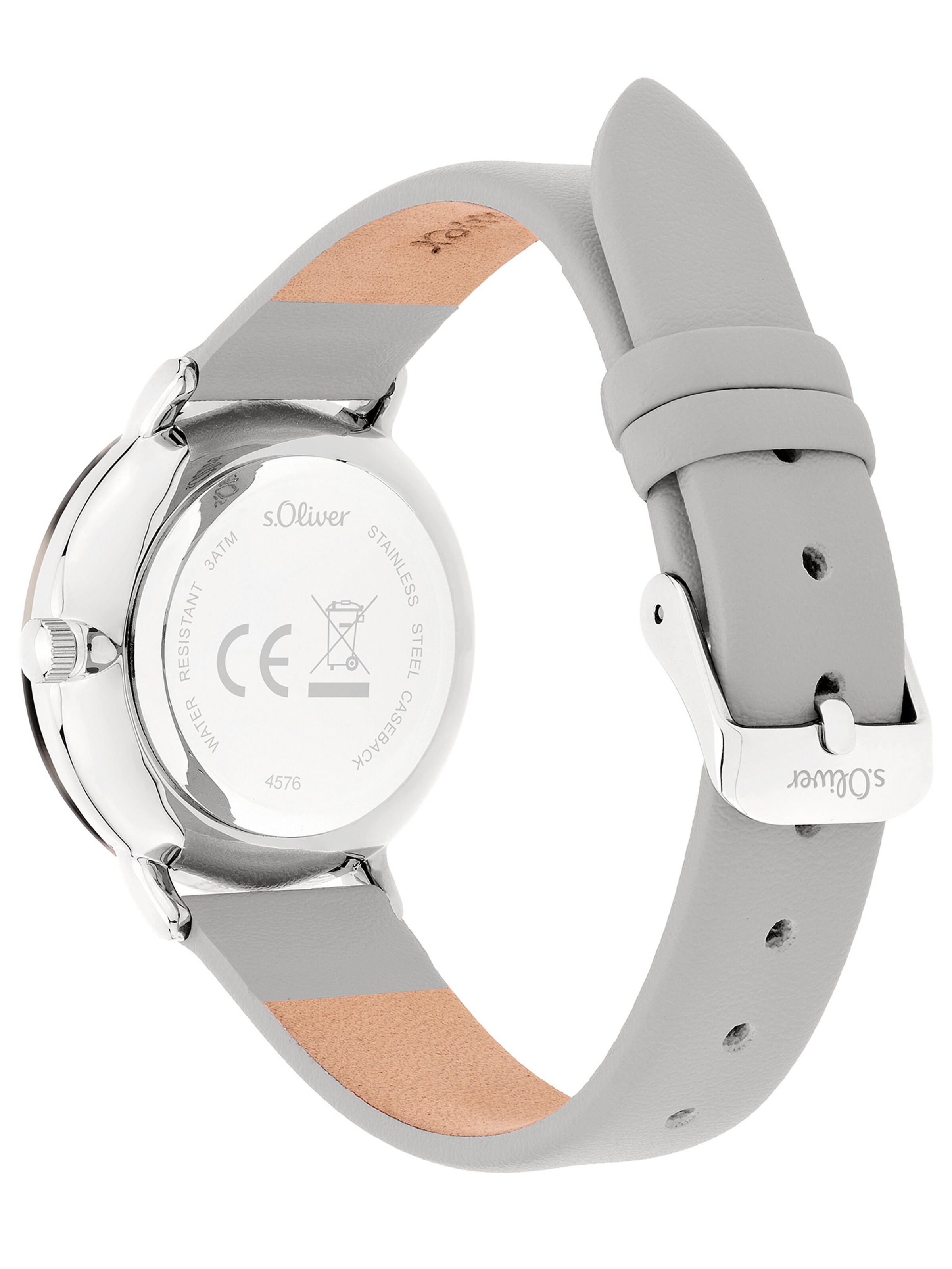 s.Oliver Analog watch in Grey