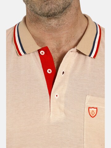Charles Colby Shirt ' Earl Ivor ' in Beige