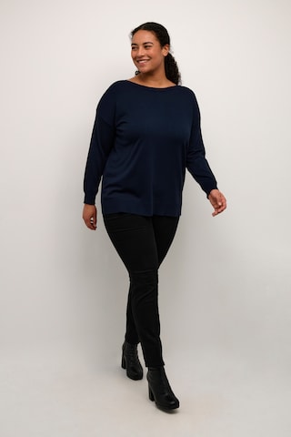 Pullover 'Malanu' di KAFFE CURVE in blu