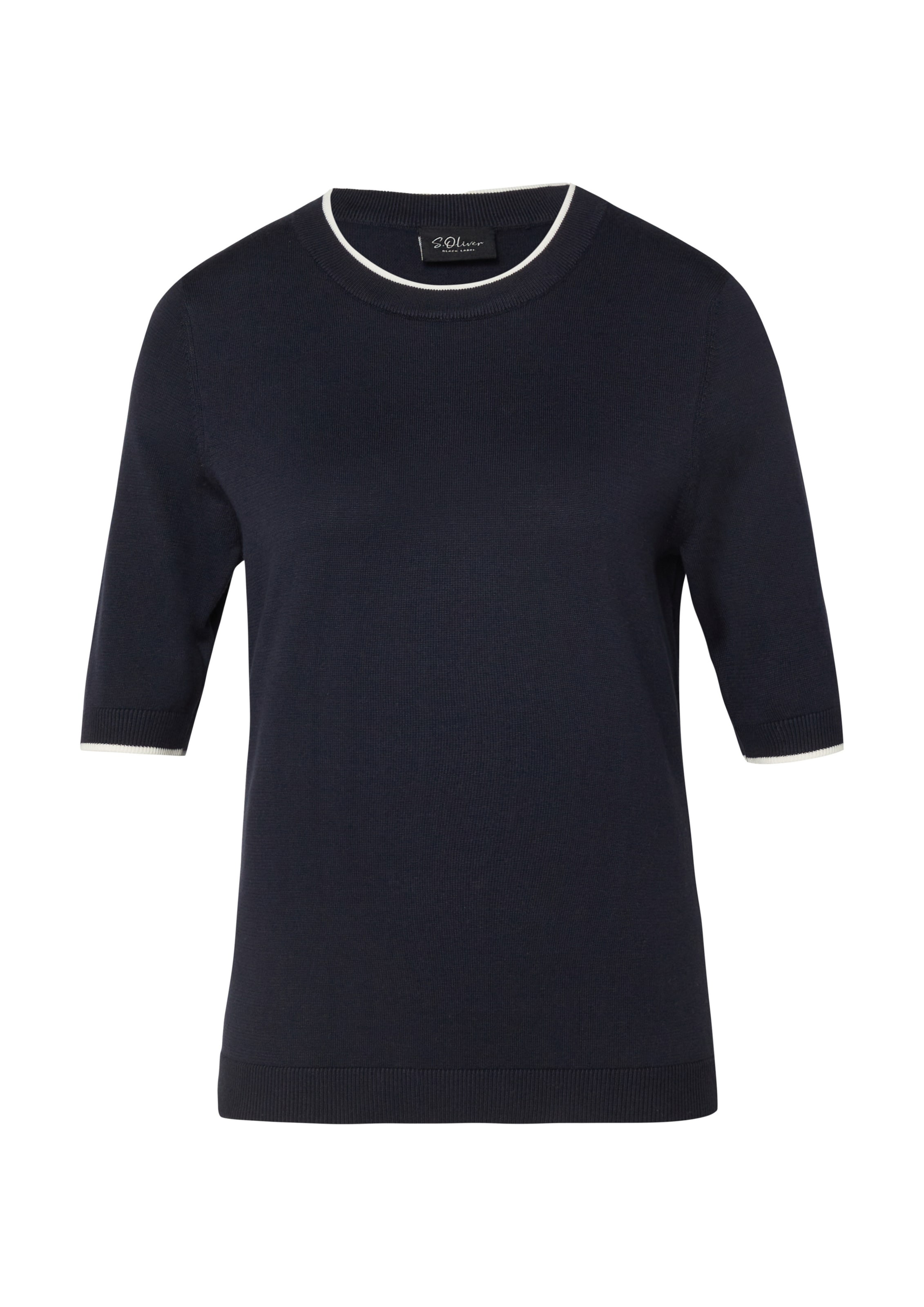 s.Oliver Trui in Blauw: voorkant