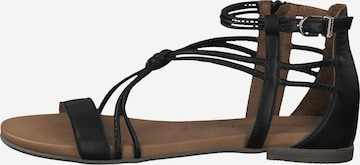 TAMARIS Strap Sandals in Black