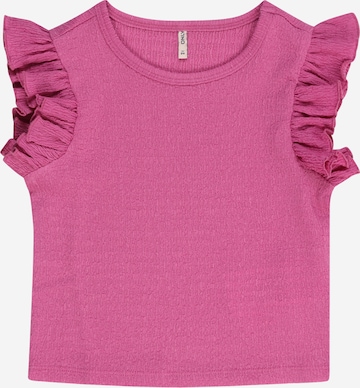 KIDS ONLY Shirt 'KMGEMMA' in Purple: front