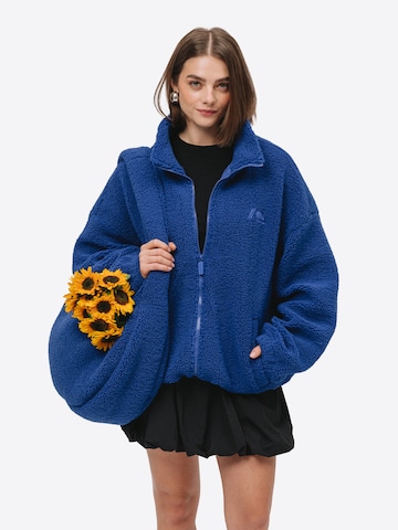 Kubota Sweatshirt 'Kubota Women's Oversized Fleece Sweatshirt Between-seasons Jacket' i blå: forside