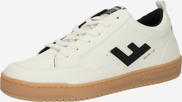 Sneaker bassa 'ROLAND V10' di Flamingos' Life in bianco: frontale
