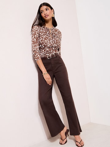 Camicia da donna di Friends Like These in marrone