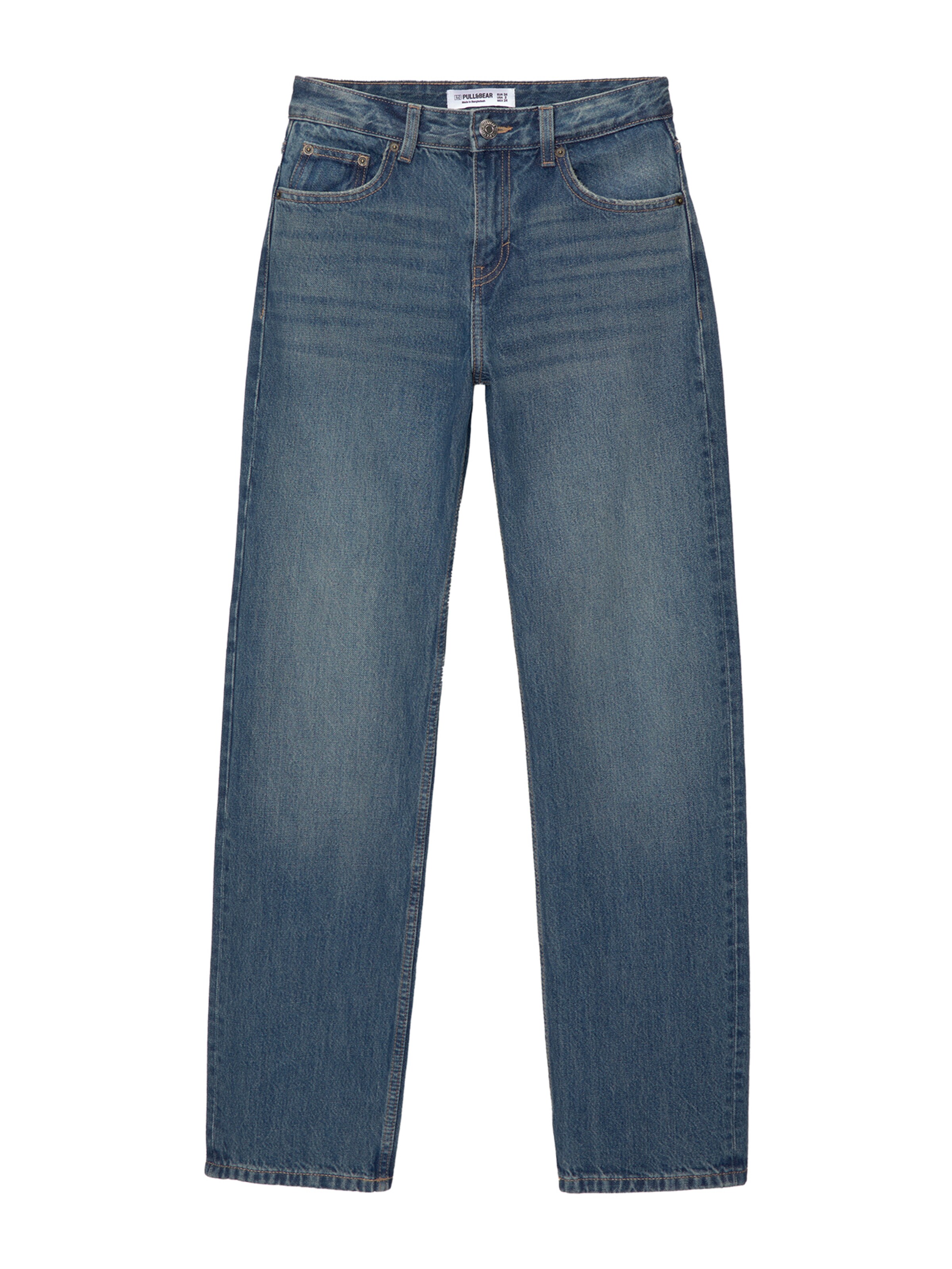 Pull&Bear Džínsy - Modrá: predná strana