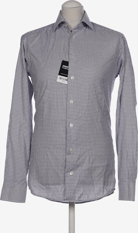 ETON Button Up Shirt in S in Blue: front