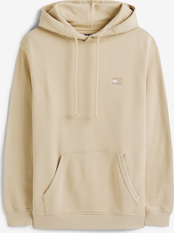 Tommy Jeans Sweatshirt in Beige: voorkant
