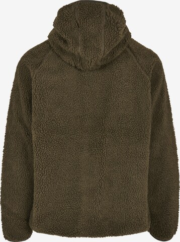 Brandit Fleece jas in Groen