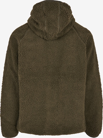 Brandit Teddyfleece Jacke in Grün