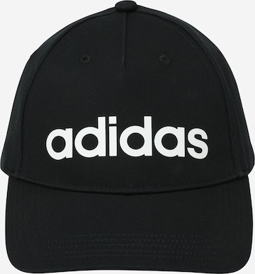 juoda ADIDAS PERFORMANCE Sportinė kepurė 'Daily': priekis