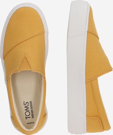 Slip on 'FENIX' TOMS en orange