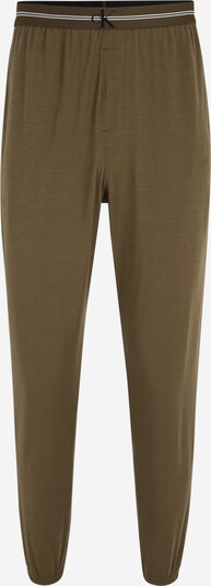 Calvin Klein Underwear Pyjamahose in oliv / schwarz / weiß, Produktansicht
