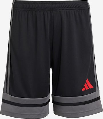 Pantaloni sportivi 'Squadra 25' di ADIDAS PERFORMANCE in nero: frontale