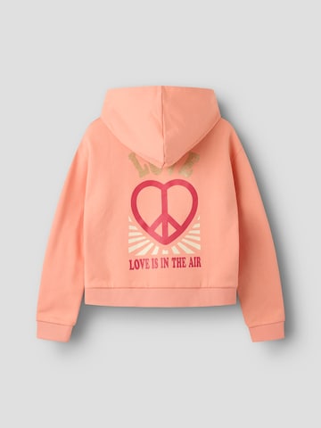 NAME IT Sweatshirt 'NKFKALI' in Orange
