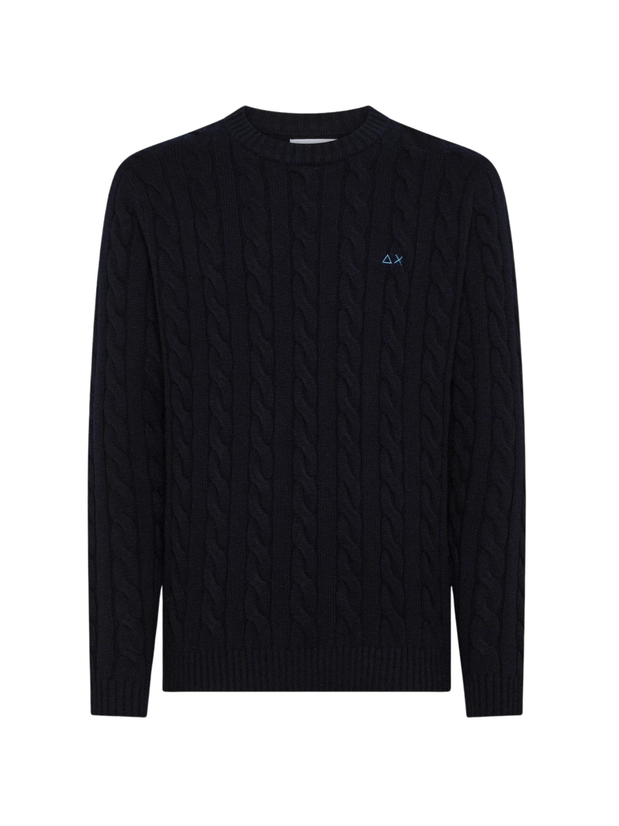 Pullover 'K45138' di SUN68 in blu: frontale