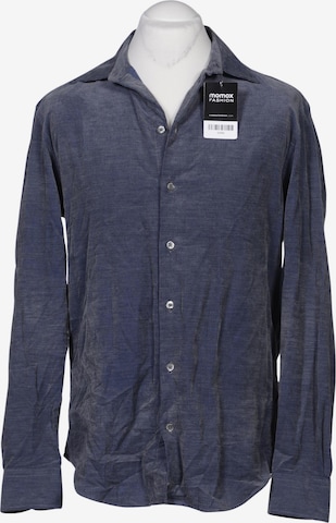 Emporio Armani Hemd L in Blau: Vorderseite