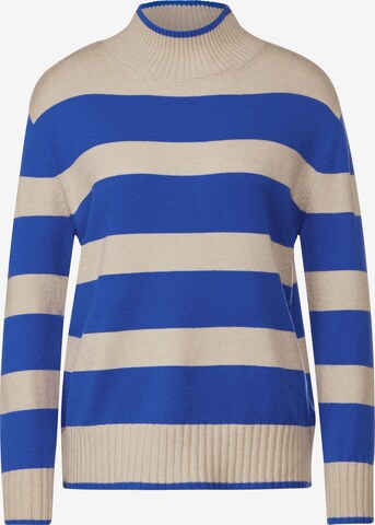 STREET ONE Sweater in Blue: front