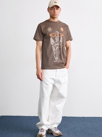 Carhartt WIP Baggy Τζιν 'Brandon' σε λευκό