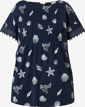 Ulla Popken Shirt in Blau: Vorderseite