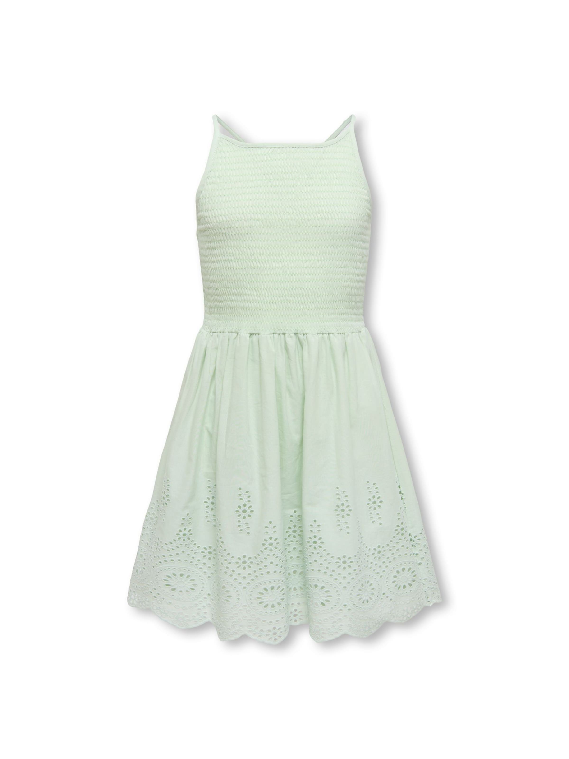 Robe 'KOGBONDI' ONLY GIRLS en vert : devant