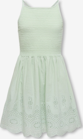 Robe 'KOGBONDI' ONLY GIRLS en vert : devant
