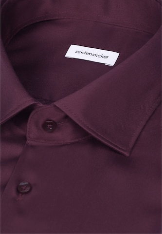 SEIDENSTICKER Regular fit Business shirt 'Smart Classics' in Red
