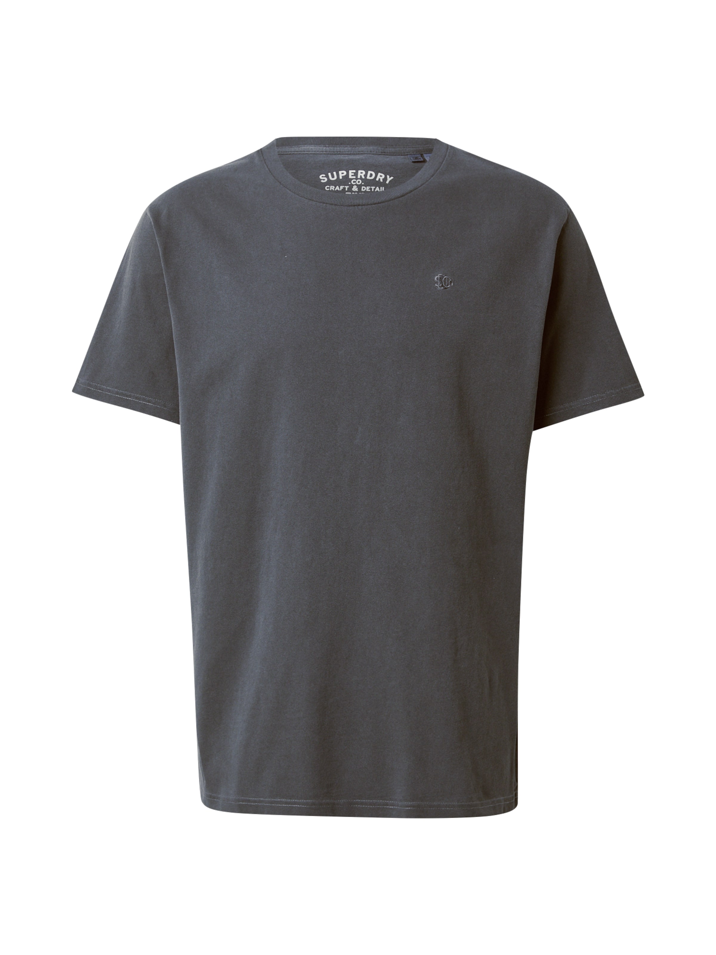 Superdry Majica 'Essentials' | siva barva: sprednja stran