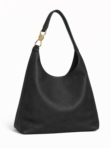 COLLEZIONE ALESSANDRO Shoulder Bag 'PetiteCuir' in Black: front