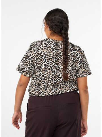 Zizzi Футболка в Коричневый